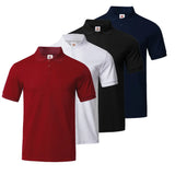 Men's Collared Shirt 4-Pack