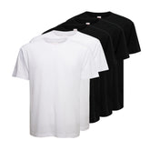 5 Pack Men's 100% Cotton T-Shirts