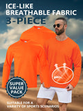 5 Pack Men's Long Sleeve T-Shirts