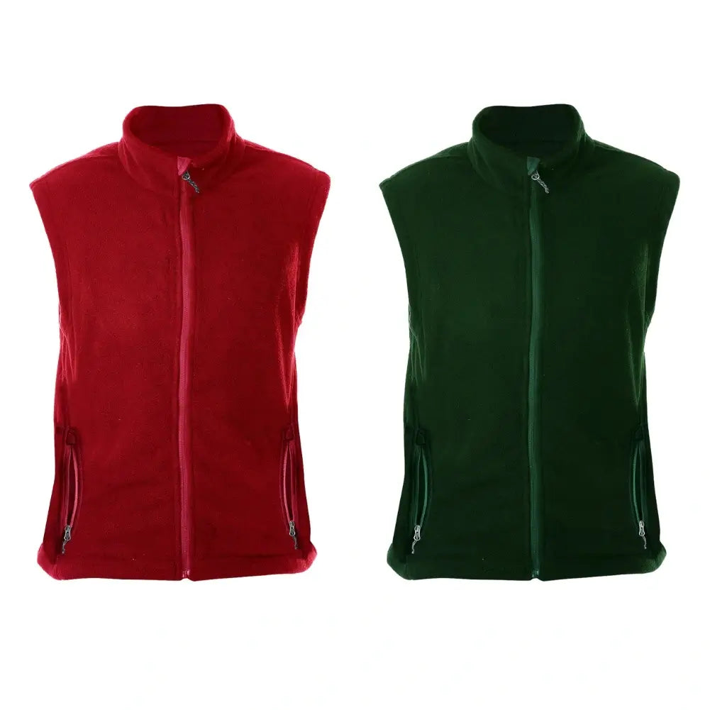 2 Pack Men’s Polar Fleece Vest