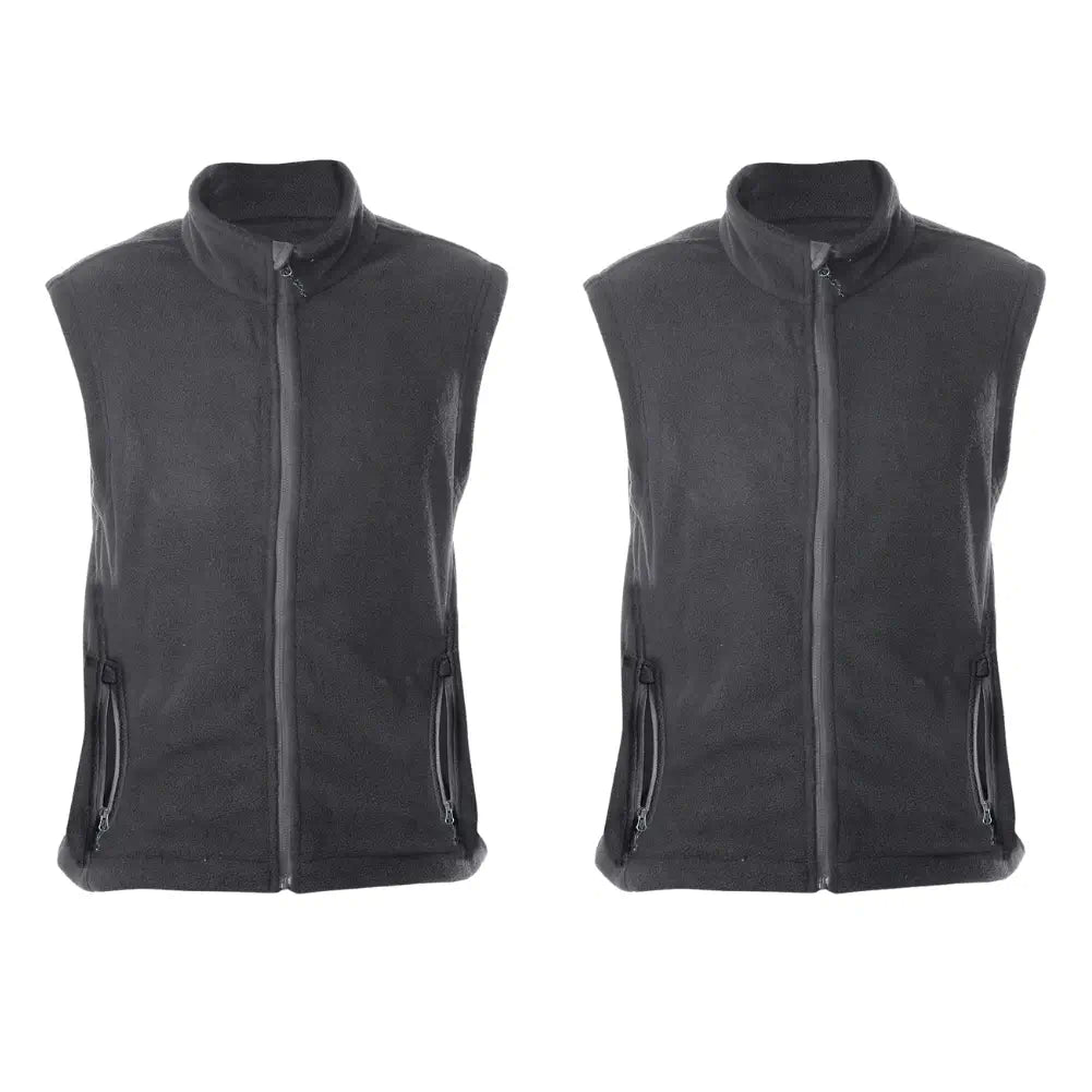 2 Pack Men’s Polar Fleece Vest