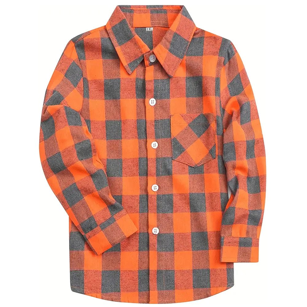 Coral Long Sleeve Button Down Shirt 