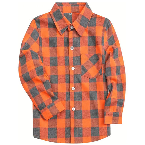 Coral Long Sleeve Button Down Shirt 
