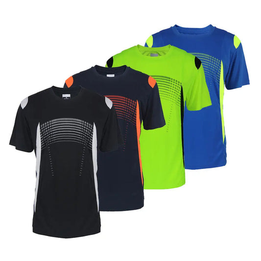 Set of 4 Men's Quick-Dry Athletic T-Shirts 700