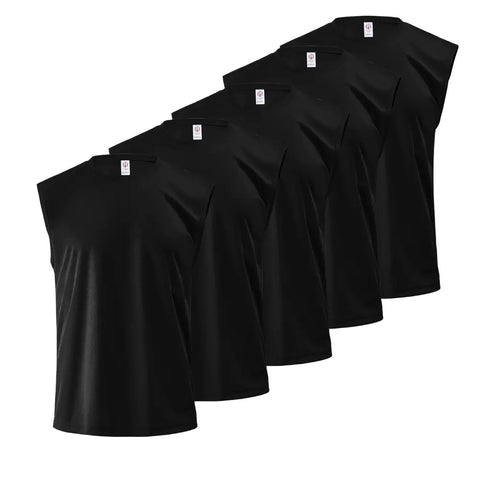 5-Pack Men's Sleeveless Shirt Assortment