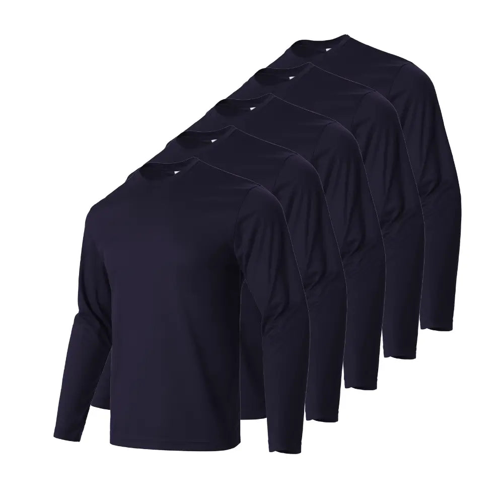 Navy Men's Long Sleeve T-Shirts