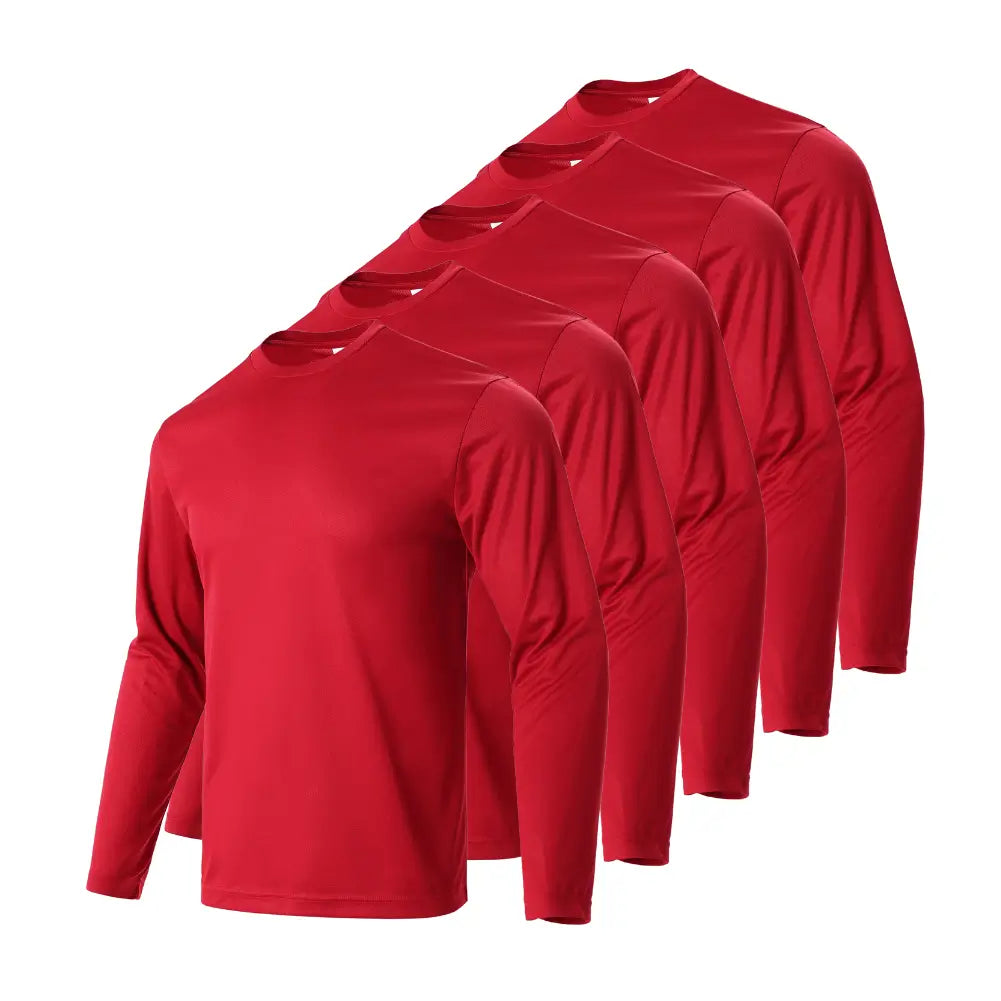 Red Men's Long Sleeve T-Shirts