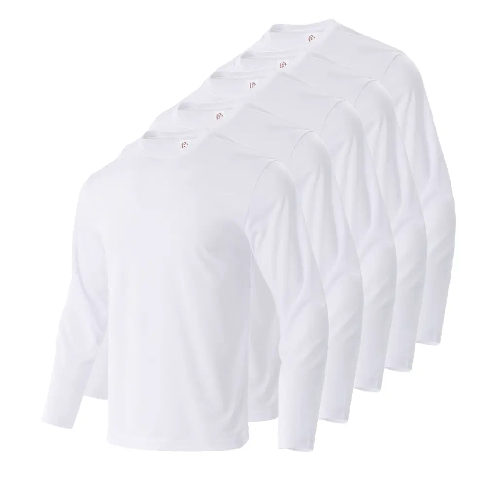 White Men's Long Sleeve T-Shirts