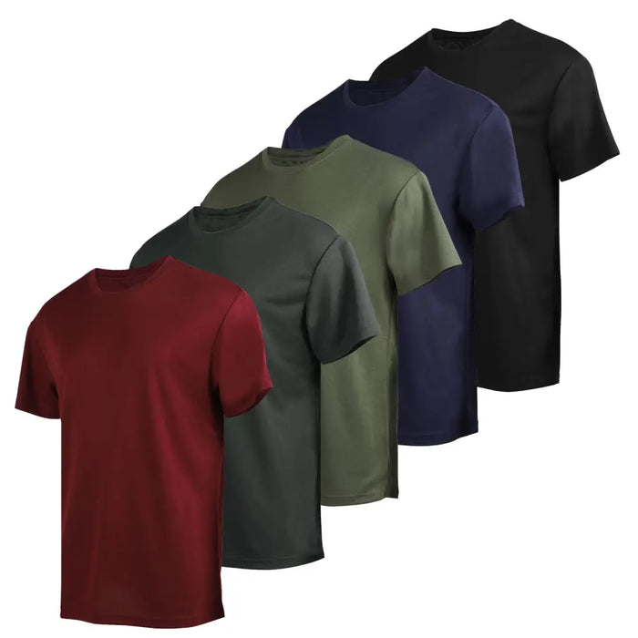 Bundle of 5 Men's Short Sleeve T-Shirts