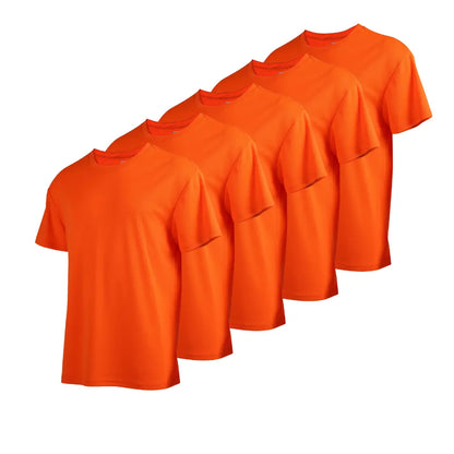 Bundle of 5 Men's Short Sleeve T-Shirts