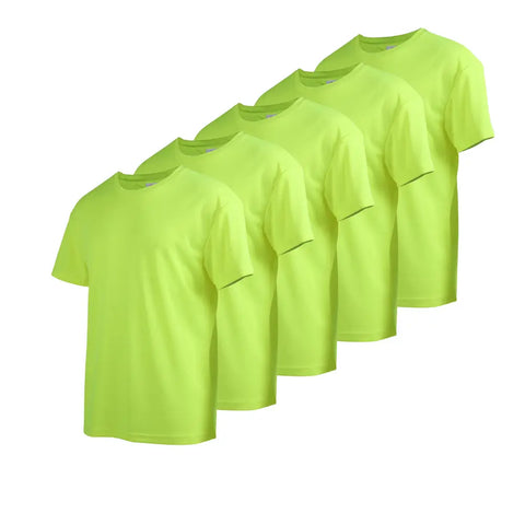Bundle of 5 Men's Short Sleeve T-Shirts