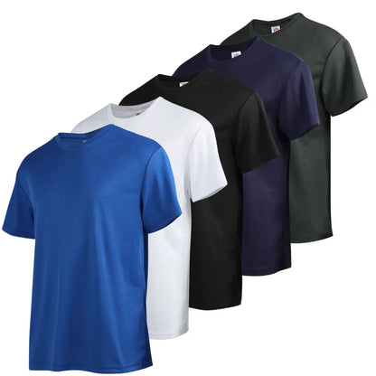 Bundle of 5 Men's Short Sleeve T-Shirts