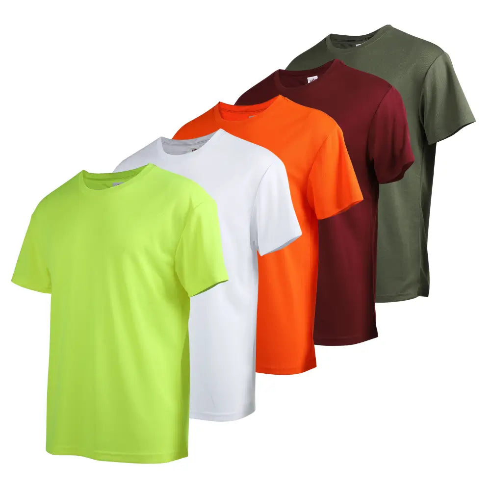 Bundle of 5 Men's Short Sleeve T-Shirts