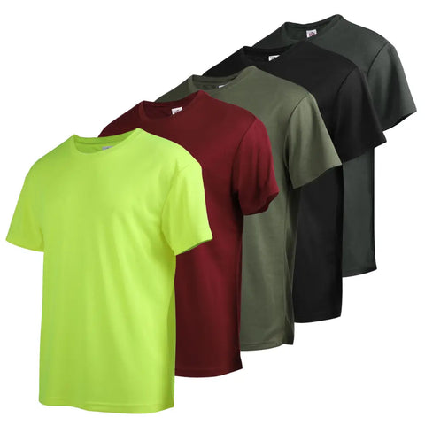 Bundle of 5 Men's Short Sleeve T-Shirts
