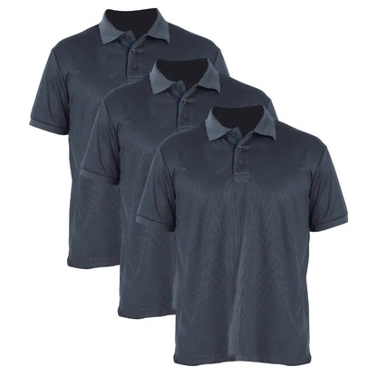 3 Pack Men’s Waffit Series Polo Shirts