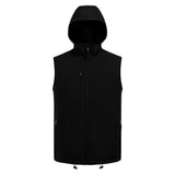 Men’s Berber Lined Bonded Soft Shell Vest