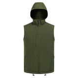 Men’s Berber Lined Bonded Soft Shell Vest