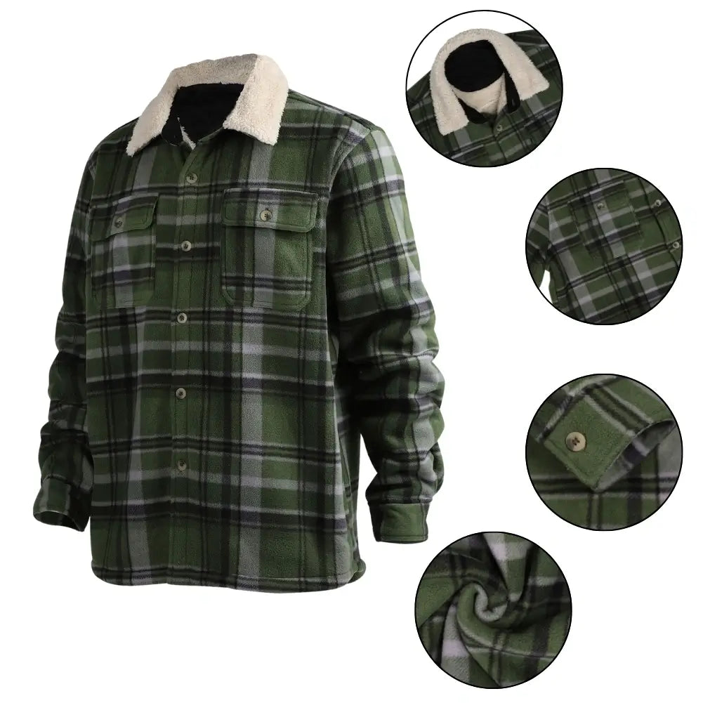 Men's Buffalo Plaid Jacket