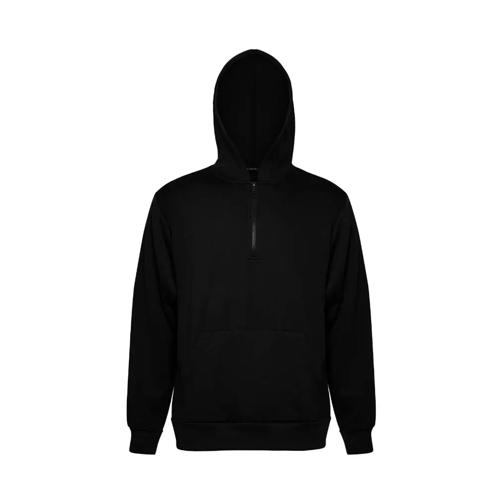 Men's Quarter Zip Oversized Hoodie Sweatshirt