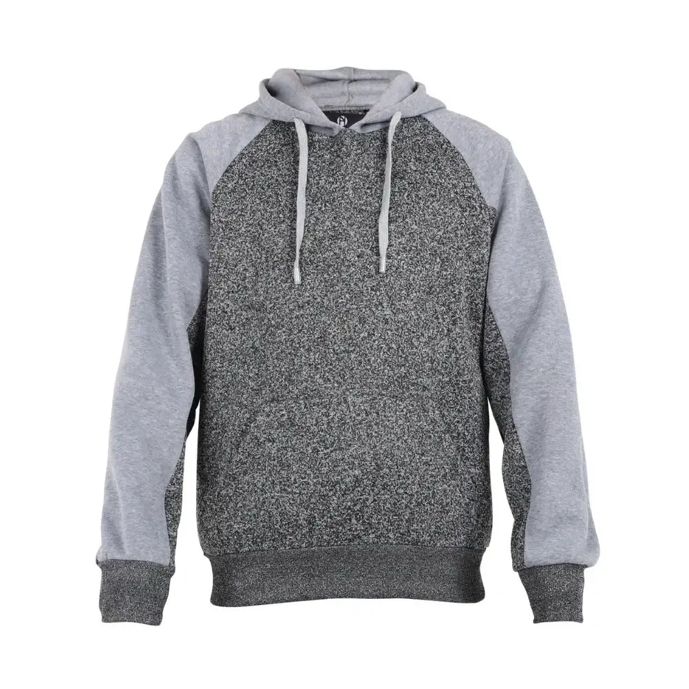 Men’s Color-Block Fleece Pullover Hoodie