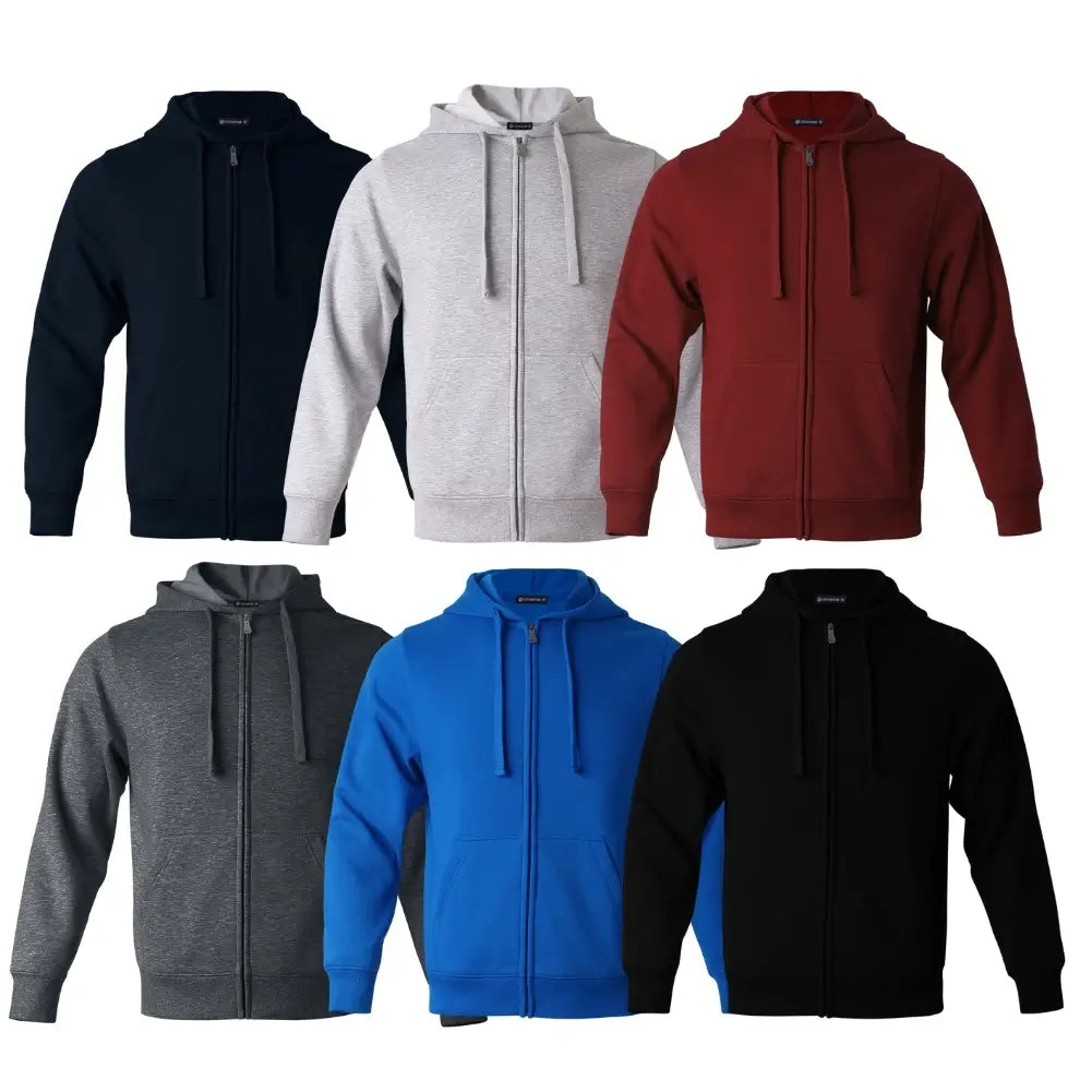 Men’s Fleece Full Zip Hoodie