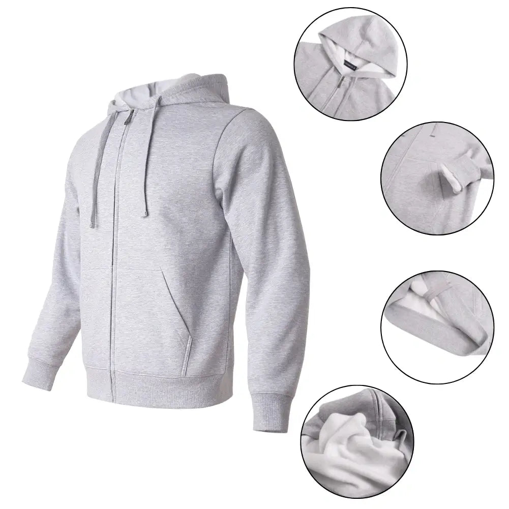 Men’s Fleece Full Zip Hoodie