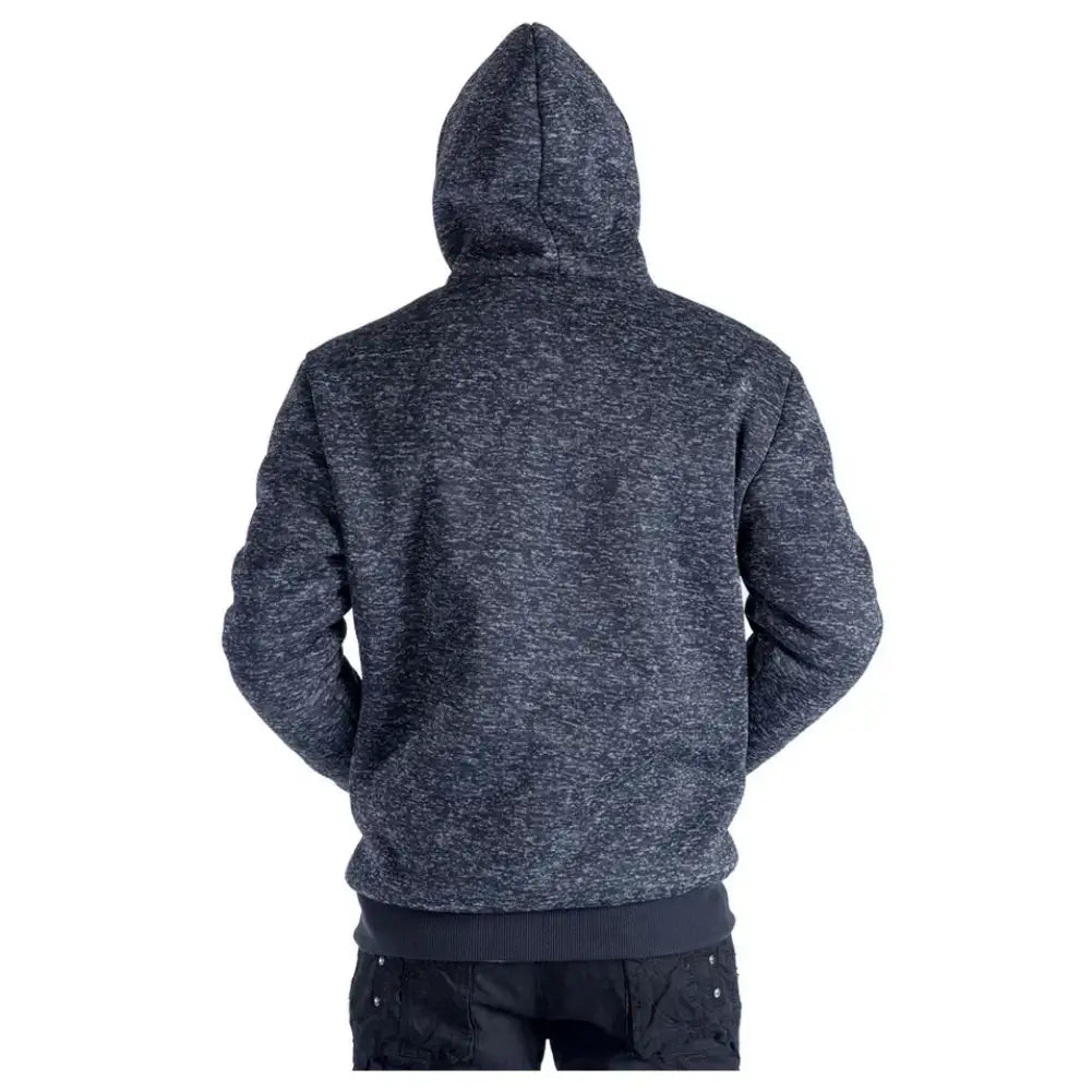 Men’s Marled Sherpa Lined Hoodie