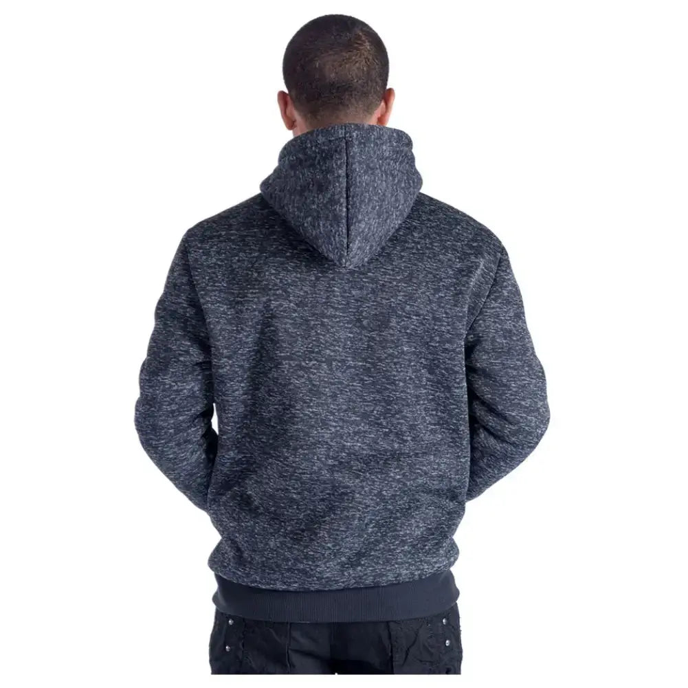 Men’s Marled Sherpa Lined Hoodie