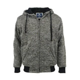 Men’s Marled Sherpa Lined Hoodie