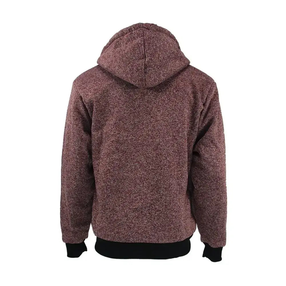 Men’s Marled Sherpa Lined Hoodie