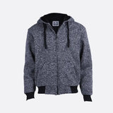 Men’s Marled Sherpa Lined Hoodie