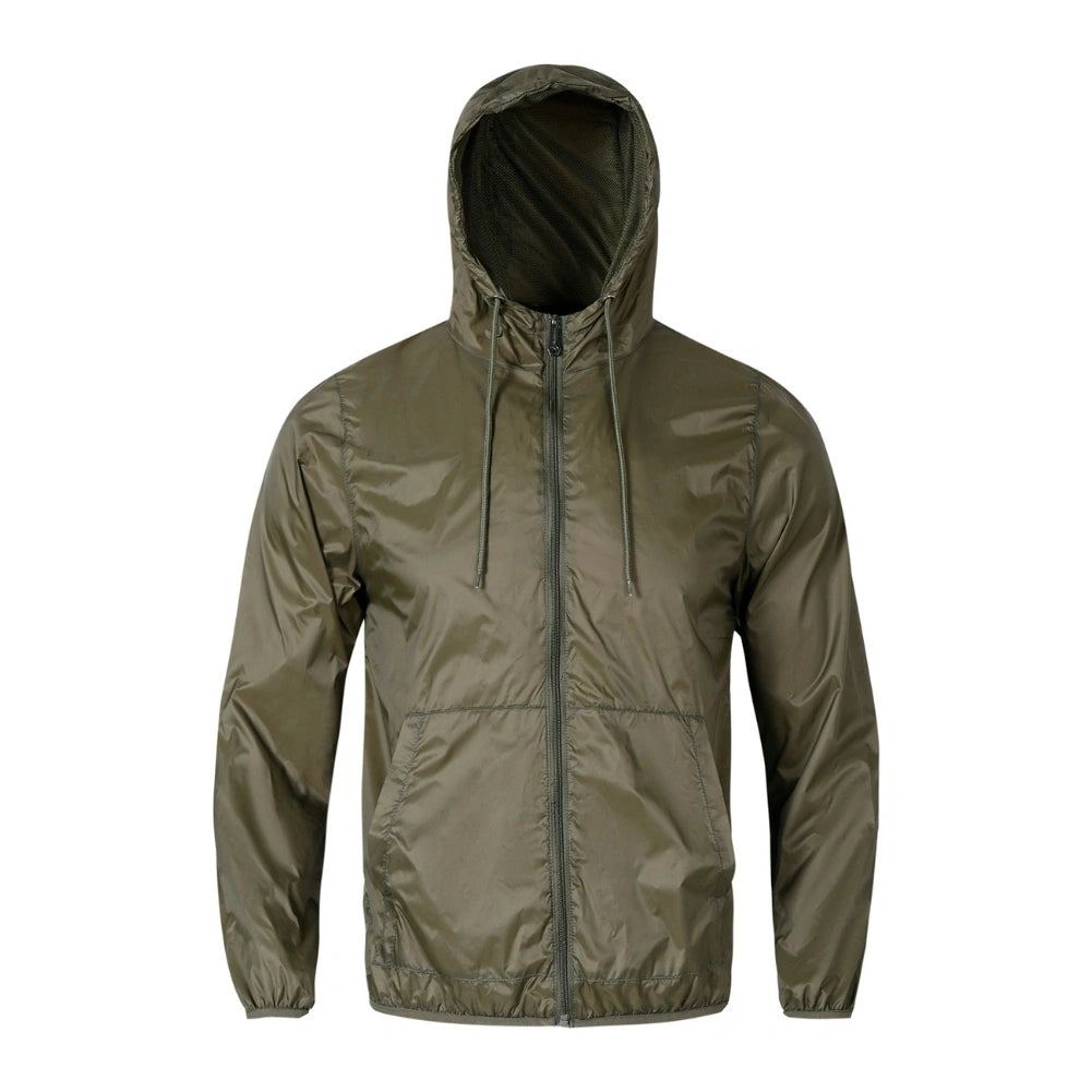 Men’s Packable Full Zip Windbreaker