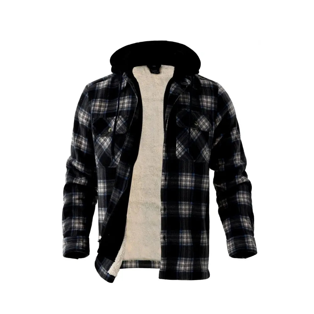 Men’s Plaid Berber Lined Jacket