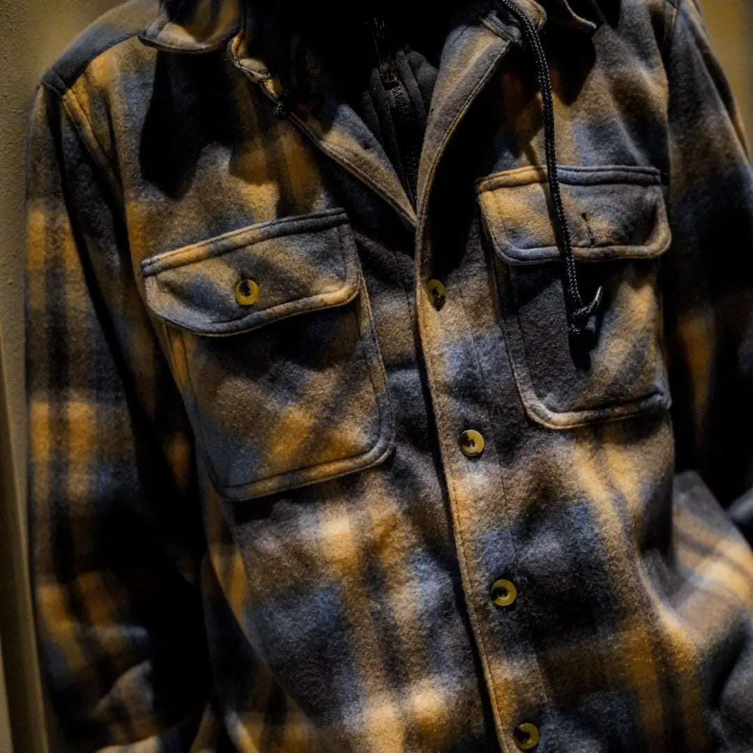 Men’s Plaid Berber Lined Jacket