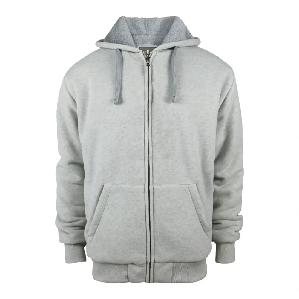 Men’s Sherpa Lined Full Zip Hoodie