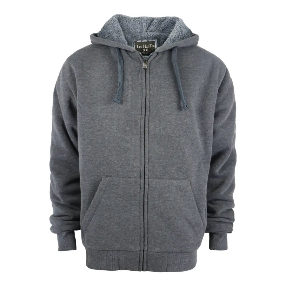 Men’s Sherpa Lined Full Zip Hoodie