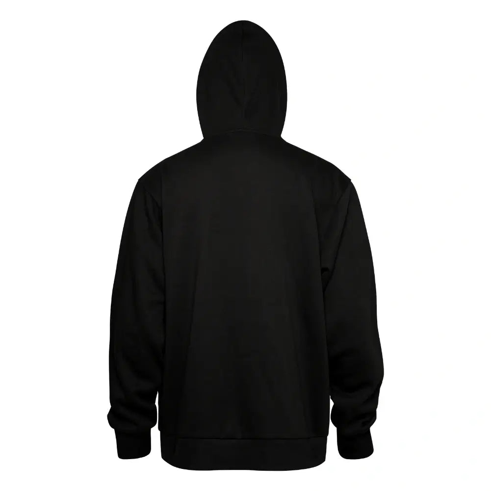 Solid Color Black Hoodie