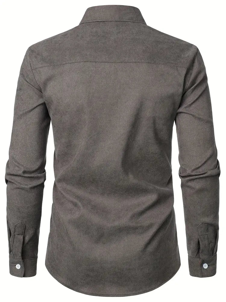 GY Men's Plaid Button-Up Shirts 