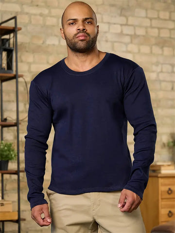 NV Plus Size Men's Long Sleeve Shirts