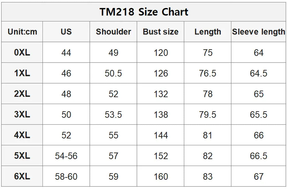 Plus Size Men's Long Sleeve Shirts size