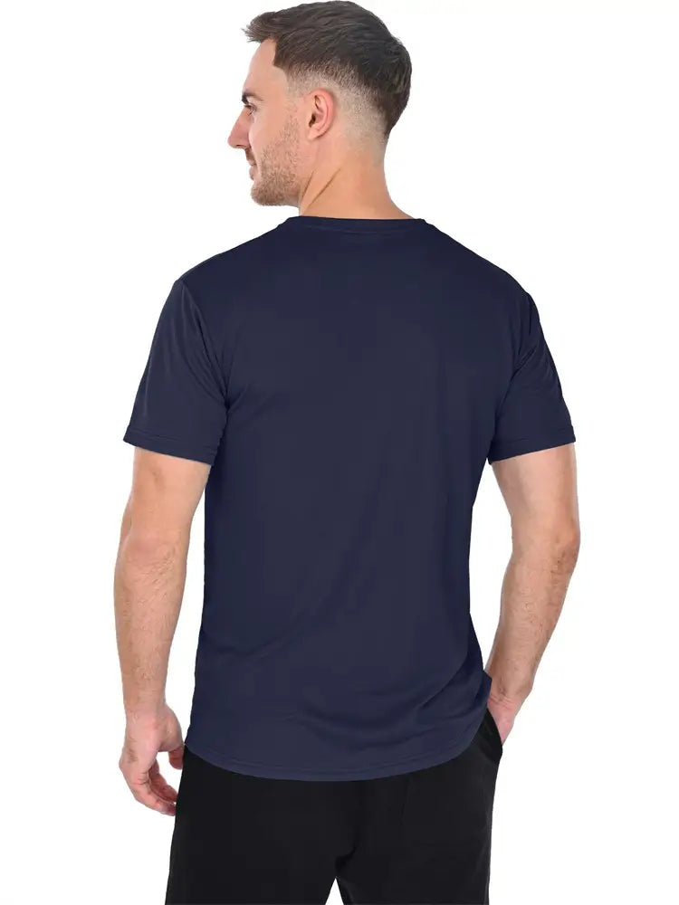 5 Pcs Plus Size Men's Sports T-shirts