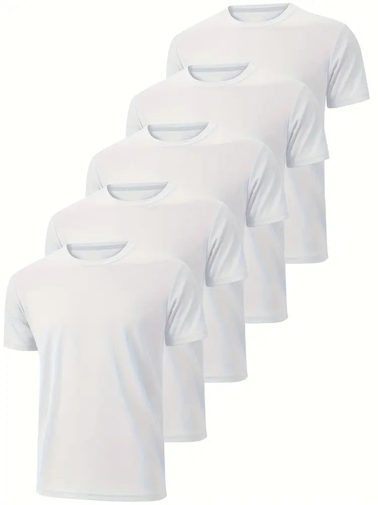 5 Pcs Men's T-shirt For Running