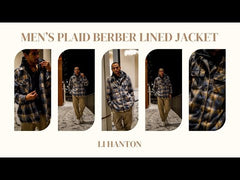 Men’s Plaid Berber Lined Jacket Video